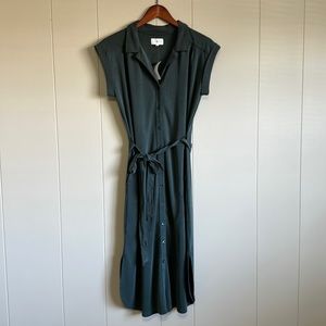 NWT Green Gray Lou Gray Loft Dress